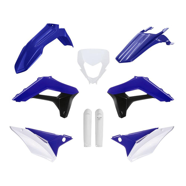 POLISPORT ENDURO KIT SHERCO 24 BLUE WHITE Hover Image