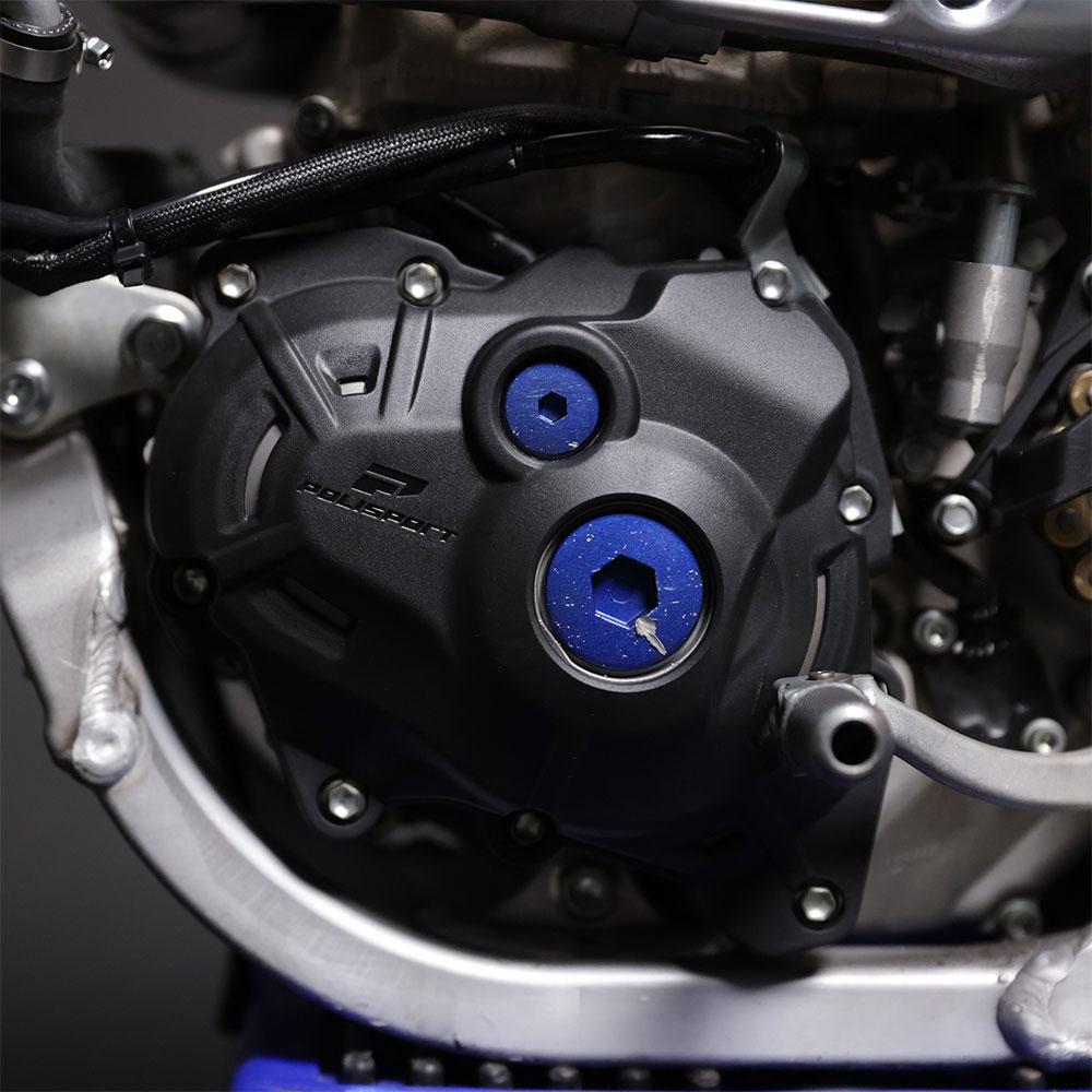 POLISPORT CLUTCH/IGNITION & WATER PUMP PROTECTION KIT YAMAHA YZ450F 23-24