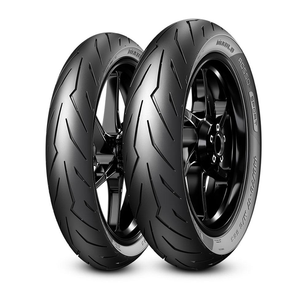 PIRELLI DIABLO ROSSO SCOOTER 130/70-13 M/C 63P YL REINFORCED