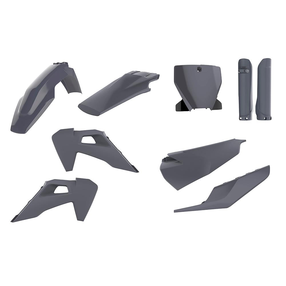 POLISPORT MX KIT HUSQVARNA TC/FC 19-22 - NARDO GREY - (INCL. FORK GUARDS)