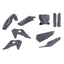 POLISPORT MX KIT HUSQVARNA TC/FC 19-22 - NARDO GREY - (INCL. FORK GUARDS)