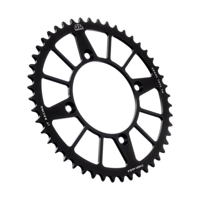 JT ALLOY RACELITE SPROCKET - 48T 520P - BLACK (30-K08-48KJ) Hover Image