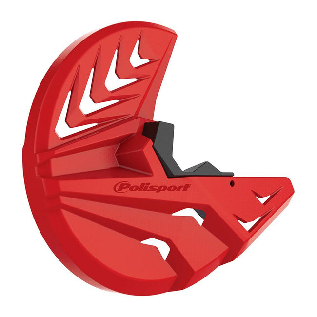 POLISPORT DISC & BOTTOM FORK PROTECTOR RED GASGAS 21-24 Hover Image