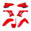 POLISPORT MX RESTYLE KIT HONDA CR125/250 00-01 RED