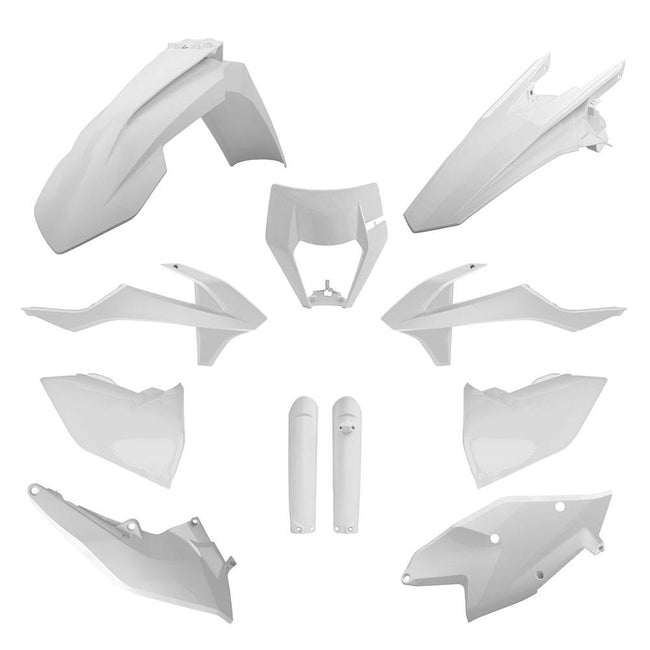 POLISPORT MX KIT KTM EXC/F 17-19 WHITE Hover Image