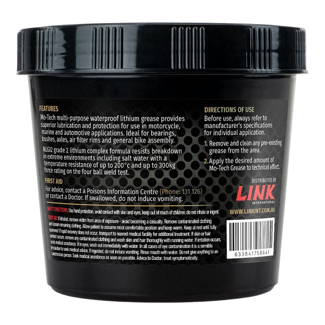 MO-TECH MULTI-PURPOSE WATERPROOF GREASE 500G Main Image