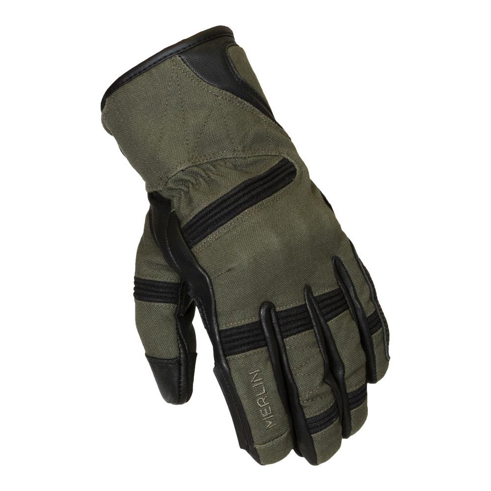Merlin Mahala D3O® Waterproof Gloves Black/Olive