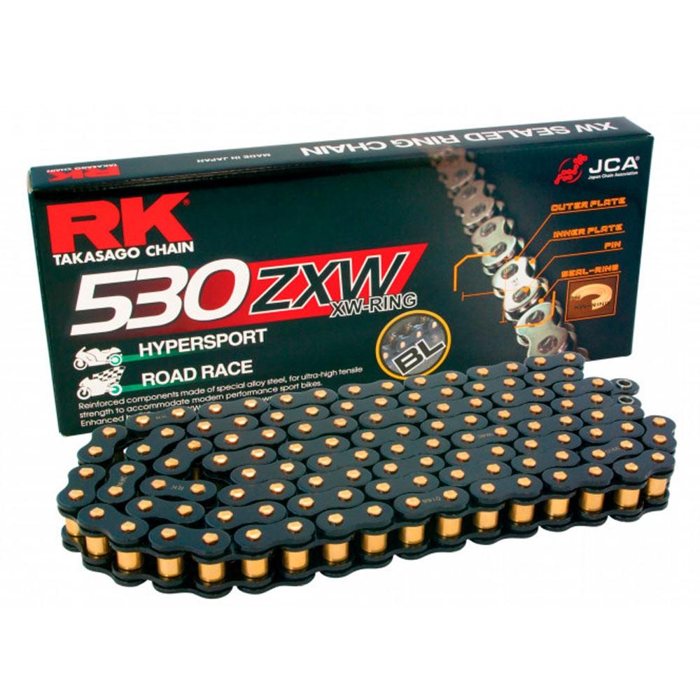 RK CHAIN 530ZXW - 120 LINK - BLACK