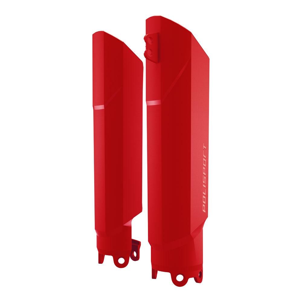 POLISPORT FULL WRAP FORK GUARDS BETA RR 19-24 - RED