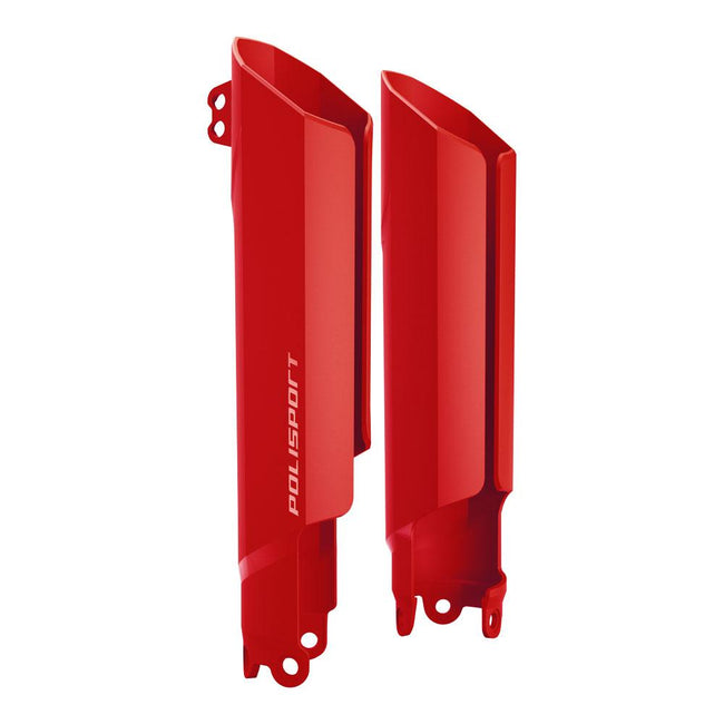 POLISPORT FULL WRAP FORK GUARDS HONDA CRF250/450 19-24 - RED Hover Image