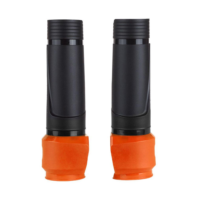 POLISPORT LOWER TRIPLE CLAMP GUARD BLACK - ORANGE Hover Image