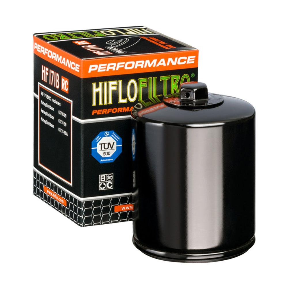 HIFLOFILTRO - OIL FILTER  HF176BRC BLACK H.D.