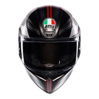 AGV K1 S - LAP MATT BLACK GREY RED