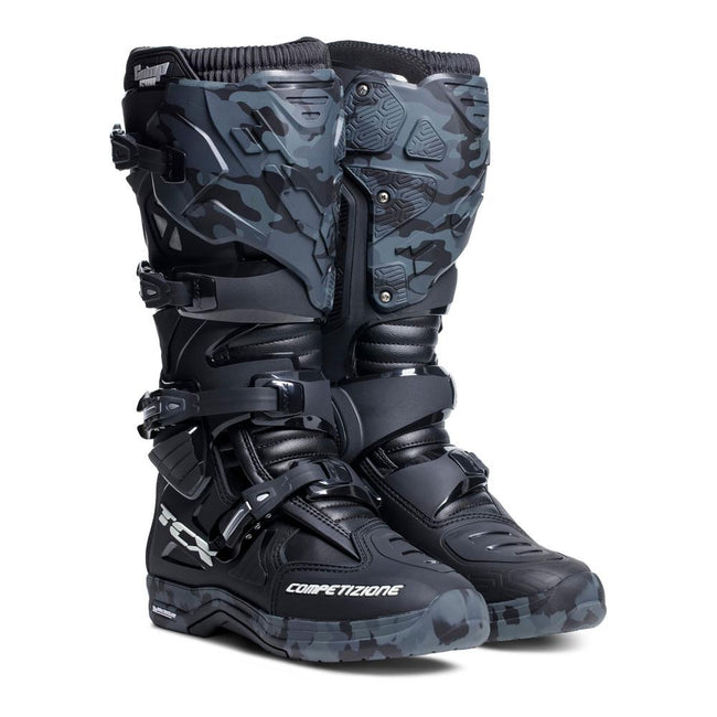TCX COMP EVO 2 MICHELIN® BOOTS BLACK/CAMO Hover Image