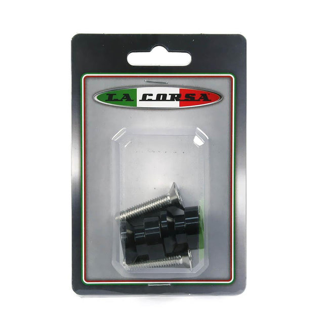LA CORSA REAR STAND PICK UP KNOBS - BLACK - 6MM Hover Image