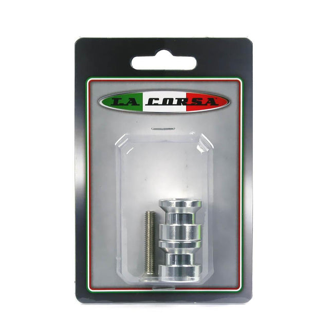 LA CORSA REAR STAND PICK UP KNOBS - SILVER - 6MM Hover Image