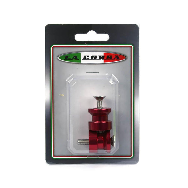 LA CORSA REAR STAND PICK UP KNOBS - RED - 8MM Hover Image