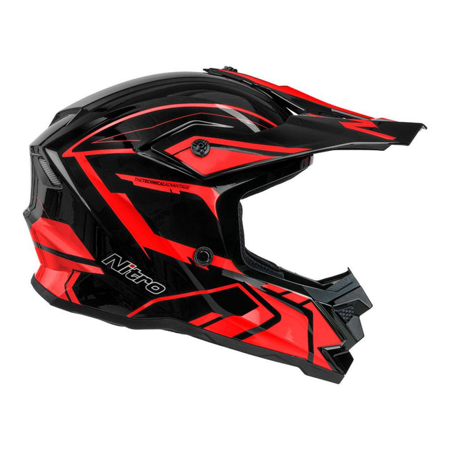 NITRO MX710 YOUTH SHARD II RED/BLACK Hover Image