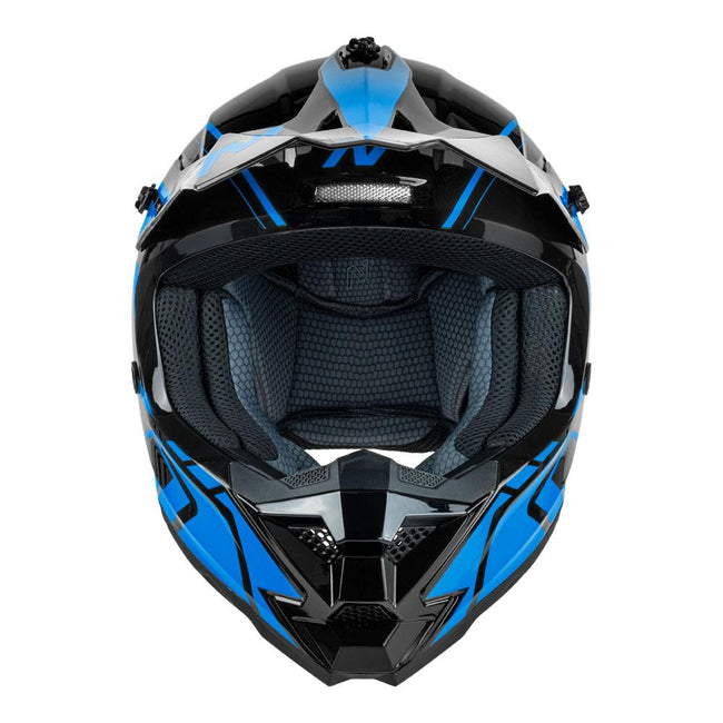 NITRO MX710 YOUTH SHARD II BLUE/BLACK Main Image
