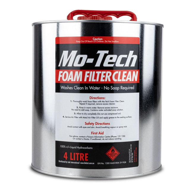 MO-TECH FOAM FILTER CLEAN 4L - METAL CAN Hover Image