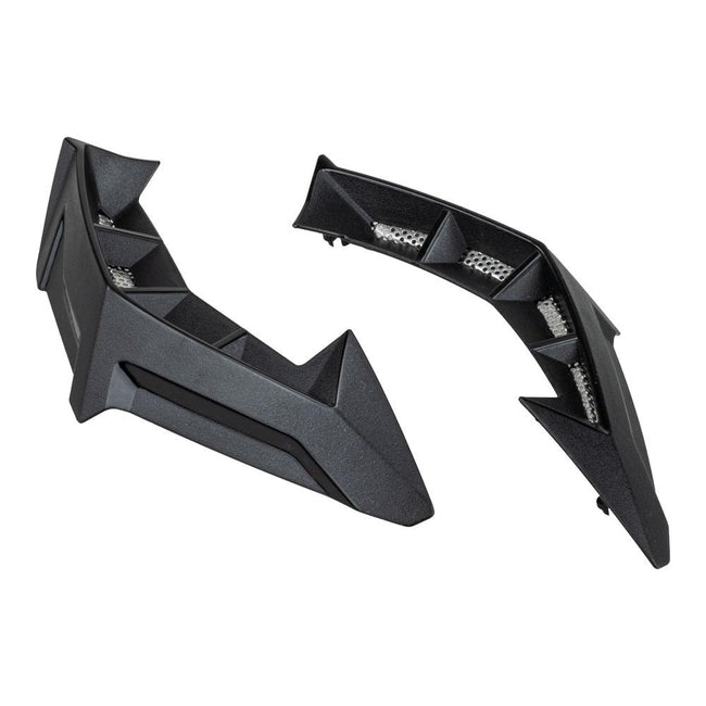 NITRO MX710 REAR VENT SET (2) GLOSS BLACK Hover Image