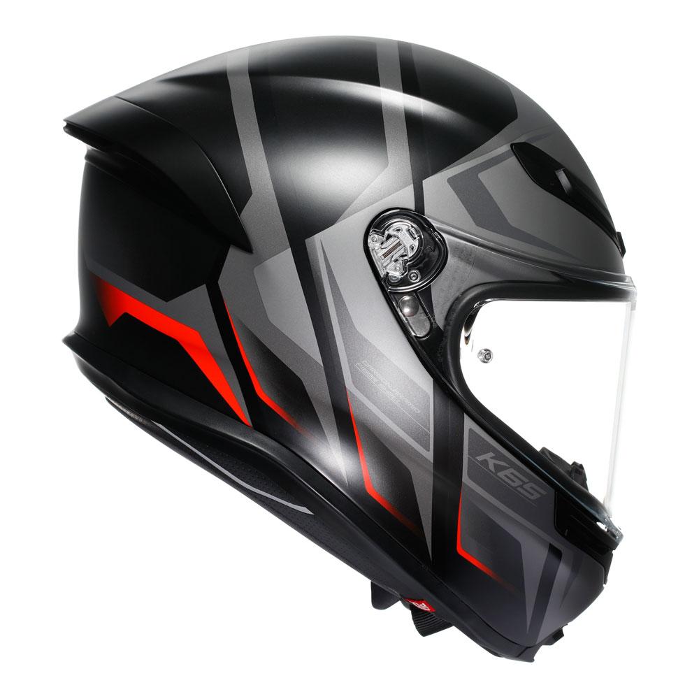 AGV K6 S - KARVE BLACK/GREY/RED