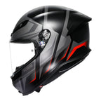 AGV K6 S - KARVE BLACK/GREY/RED