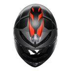 AGV K6 S - KARVE BLACK/GREY/RED