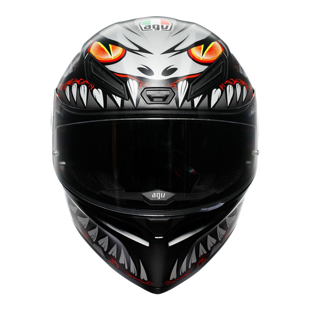 AGV K1 S - LYZARD BLACK/GREY/RED