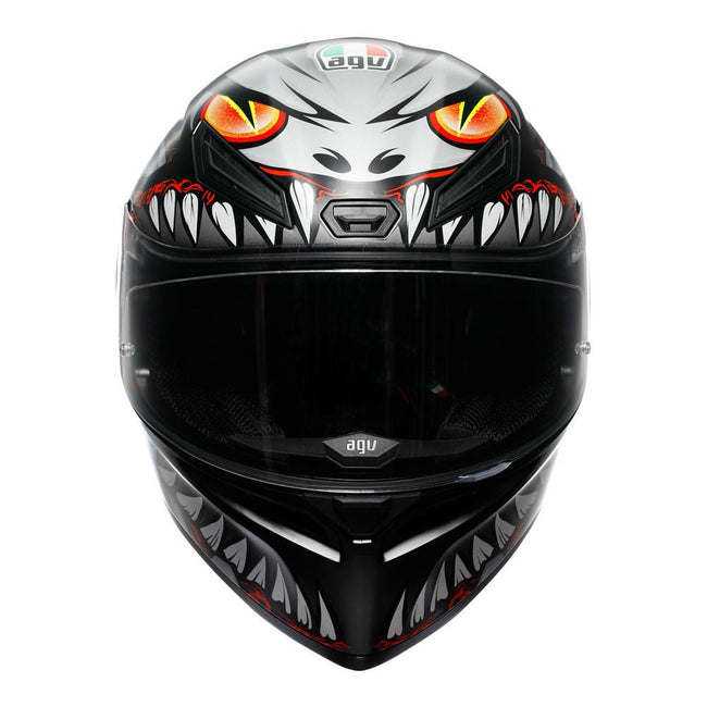 AGV K1 S - LYZARD BLACK/GREY/RED Main Image