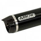 ARROW 71914AKN Silencer - INDY RACE Aluminium Dark with Carbon End Cap