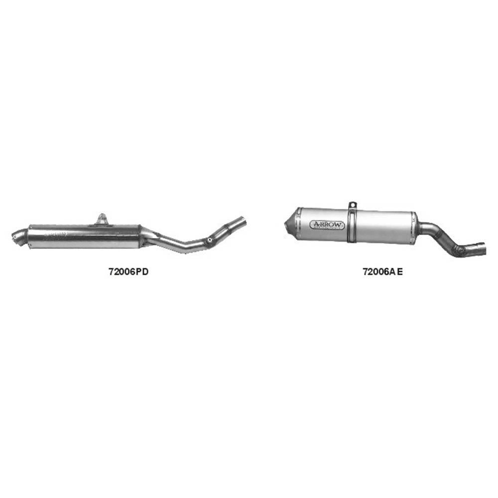 ARROW 72006PD Silencer - PARIS-DAKAR Replica Stainless