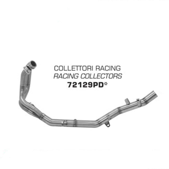 ARROW 72129PD Header Collector set - Stainless 2:1 Non-Cat Main Image