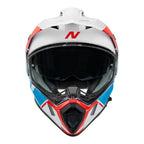 NITRO MX780 ADVENTURE GLOSS WHITE/LIGHT BLUE/RED/BLUE