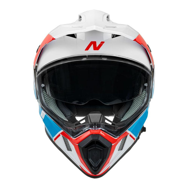 NITRO MX780 ADVENTURE GLOSS WHITE/LIGHT BLUE/RED/BLUE Main Image