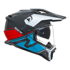 NITRO MX780 ADVENTURE GLOSS GREY/LIGHT BLUE/RED/WHITE