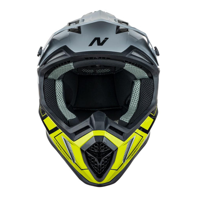 NITRO MX760 GLOSS SILVER/GREY/BLACK/FLURO Main Image