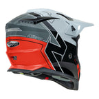 NITRO MX760 GLOSS SILVER/GREY/BLACK/RED