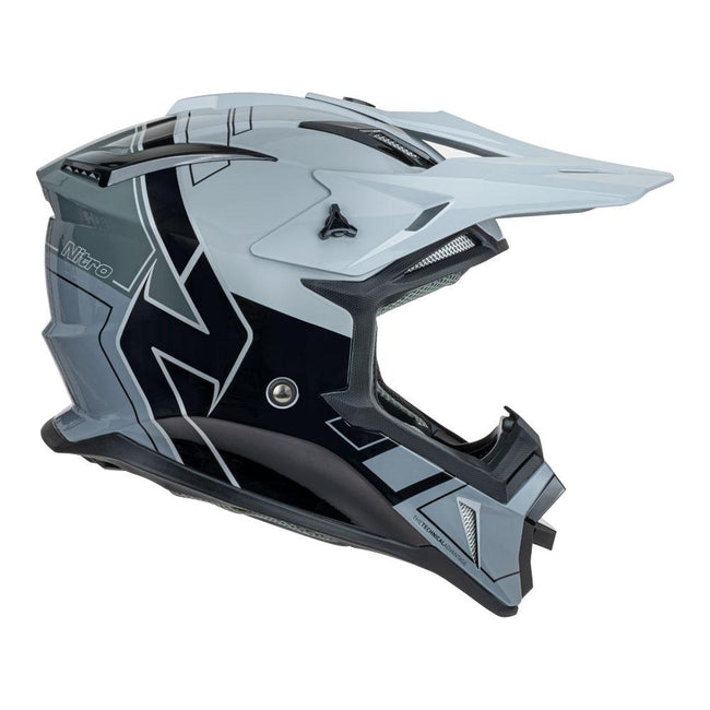 NITRO MX760 GLOSS SILVER/GREY/BLACK/DARK GREY Hover Image