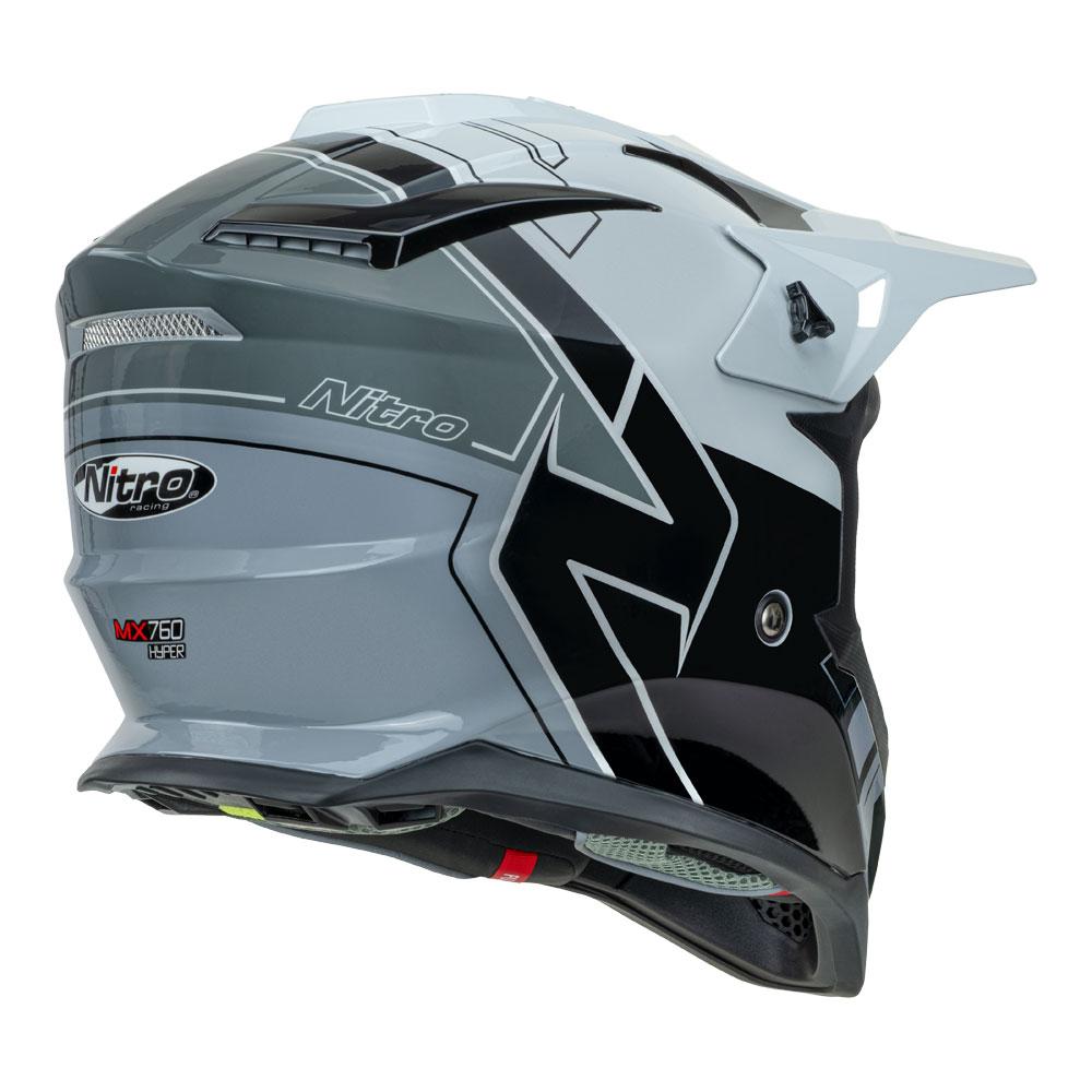 NITRO MX760 GLOSS SILVER/GREY/BLACK/DARK GREY