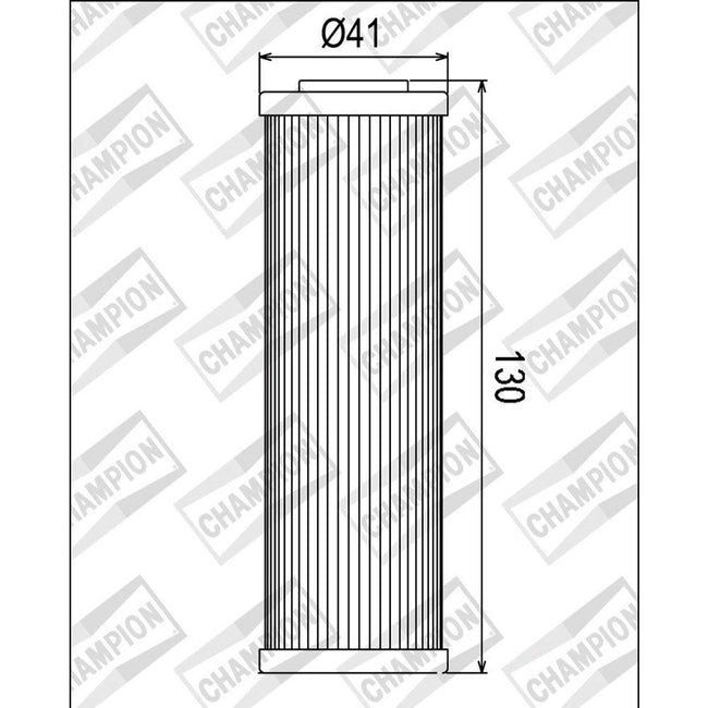 CHAMPION OIL FILTER ELEMENT - COF558 (658) Main Image