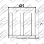 CHAMPION OIL FILTER ELEMENT - COF023 (123)