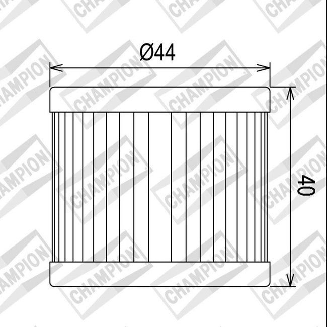 CHAMPION OIL FILTER ELEMENT - COF031 (131) Main Image
