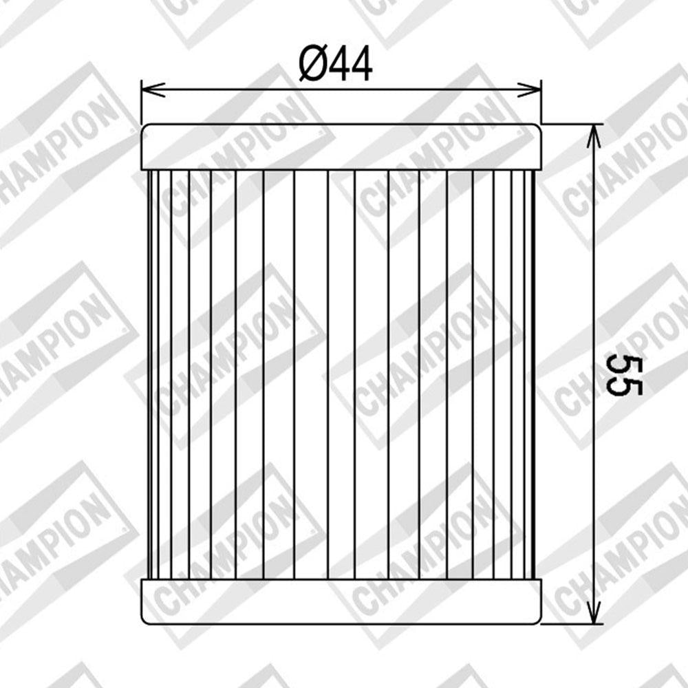 CHAMPION OIL FILTER ELEMENT - COF032 (132)