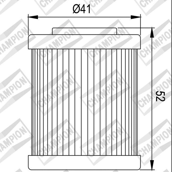 CHAMPION OIL FILTER ELEMENT - COF057 (157) Main Image