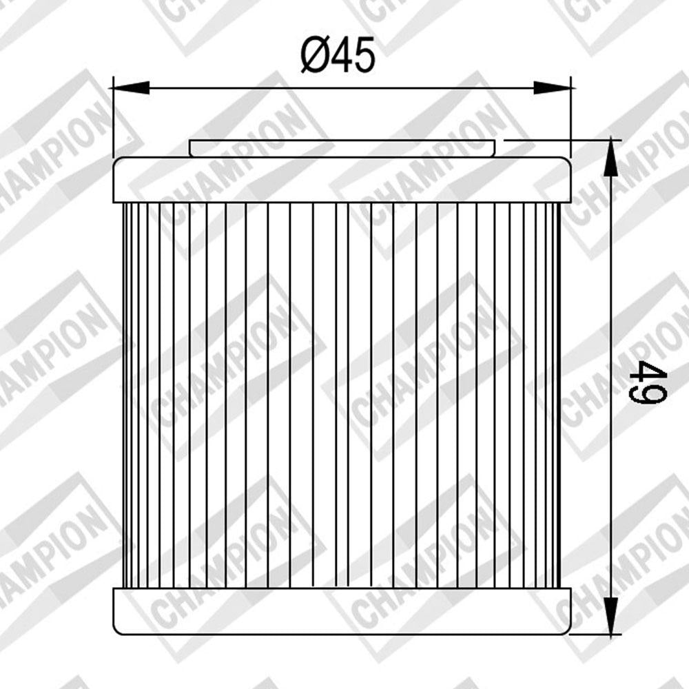 CHAMPION OIL FILTER CHAMPION - COF082 (182)