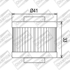 CHAMPION OIL FILTER ELEMENT - COF085 (185)