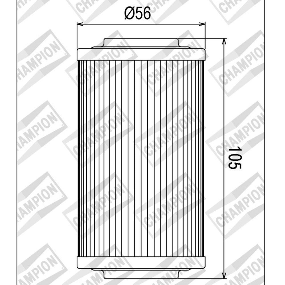 CHAMPION OIL FILTER ELEMENT - COF456 (556)
