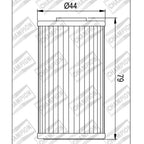 CHAMPION OIL FILTER ELEMENT - COF462 (562)