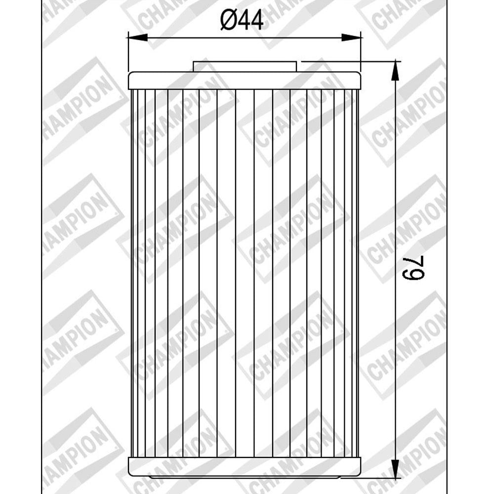 CHAMPION OIL FILTER ELEMENT - COF462 (562)